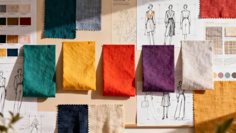 Color Palette Predictions: The Top 5 Hues Defining US Fashion for the Next 12 Months, a vibrant forecast.
