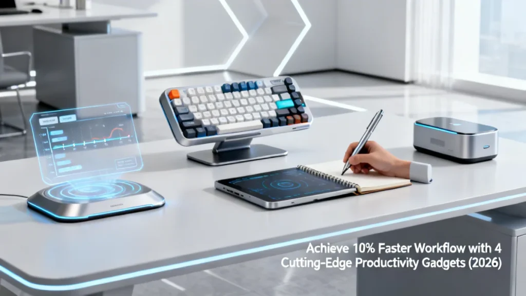 Achieve a 10% Faster Workflow with These 4 Cutting-Edge Productivity Gadgets in 2026