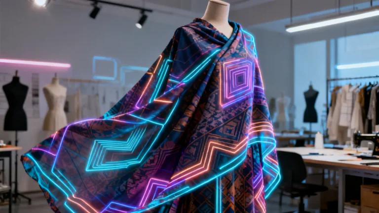 Digital Textiles US Fashion: Innovative patterns on futuristic fabric