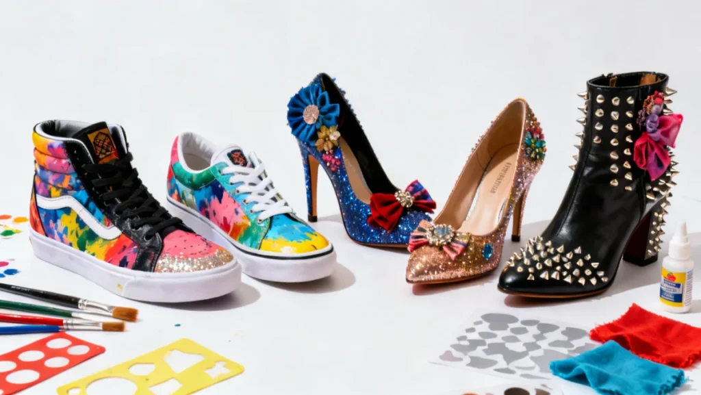 The Ultimate 2026 Guide to DIY Shoe Customization: Paint, Embellish