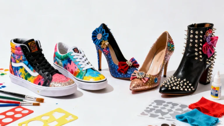 The Ultimate 2026 Guide to DIY Shoe Customization: Paint, Embellish, and Revamp 5 Pairs of Footwear for a Fresh Look. cover image