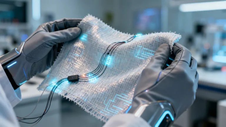 Emerging Tech in Fashion: 2 Smart Fabrics You Can Incorporate into Your DIY Projects for 2026: RECENT UPDATES - futuristic textile sample