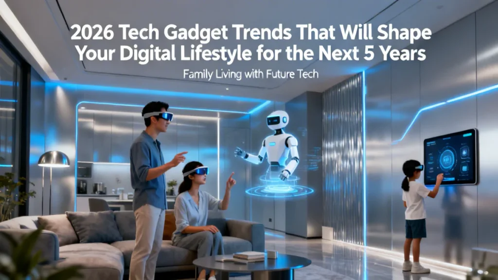 The 2026 Tech Gadget Trends That Will Shape Your Digital Lifestyle