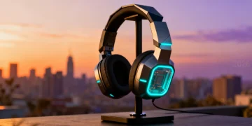 futuristic wireless headphones 2026 portable audio
