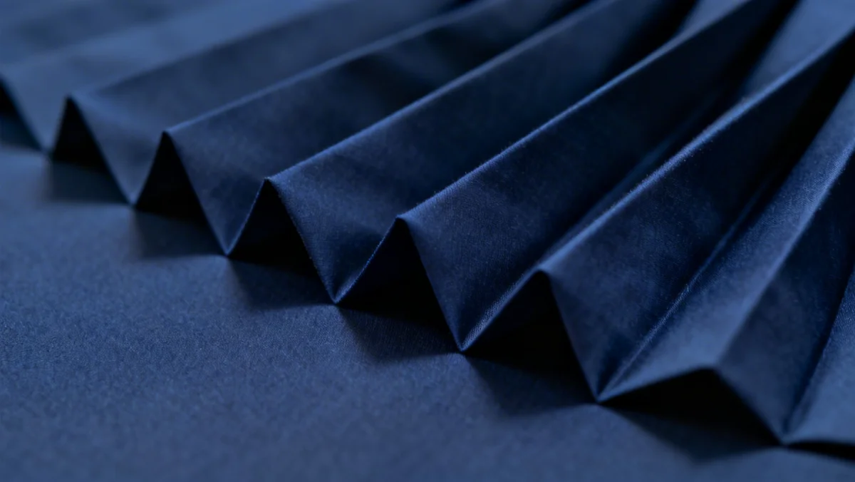 Garment showcasing intricate pleating, a key DIY fabric manipulation technique.