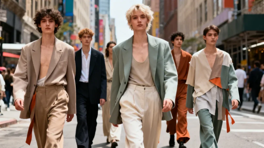 Gender-Fluid Fashion: 3 Key Styles Gaining Popularity in the US by 2026