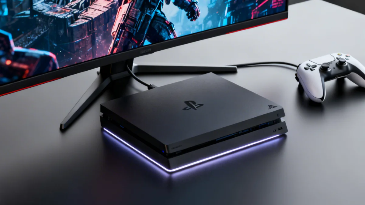 Next-gen gaming console delivering 4K visuals