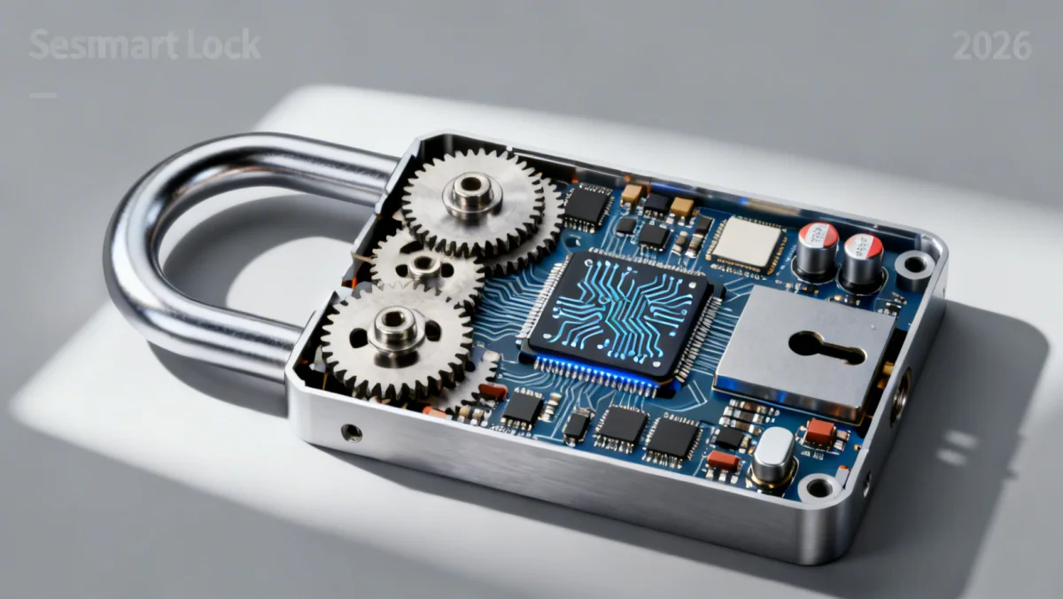 Internal mechanism of a secure smart lock 2026