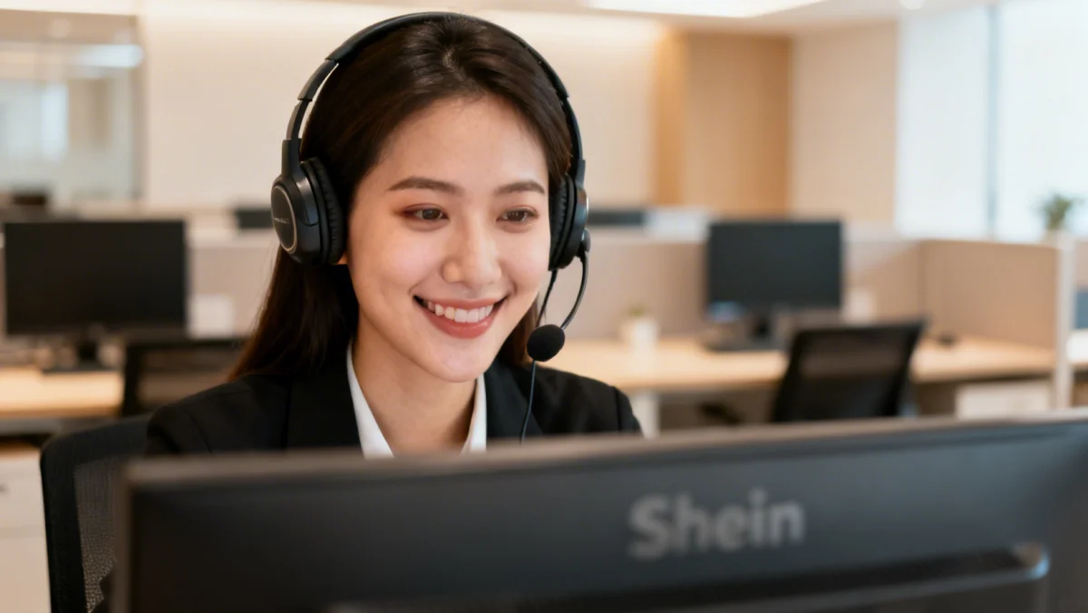 Shein customer service representative assisting with an inquiry