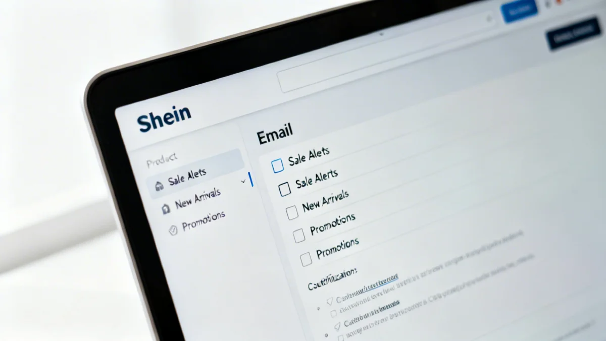 Customizing Shein Email Notifications for promotions