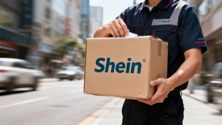 Shein Express Shipping package delivery fast service