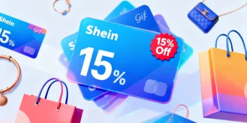 Shein Gift Cards 15% Off Promotion
