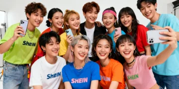 Shein Influencer Program participants showcasing trendy fashion items.