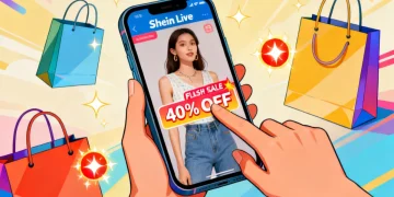 Shein Live Stream Hacks for 40% off flash sales