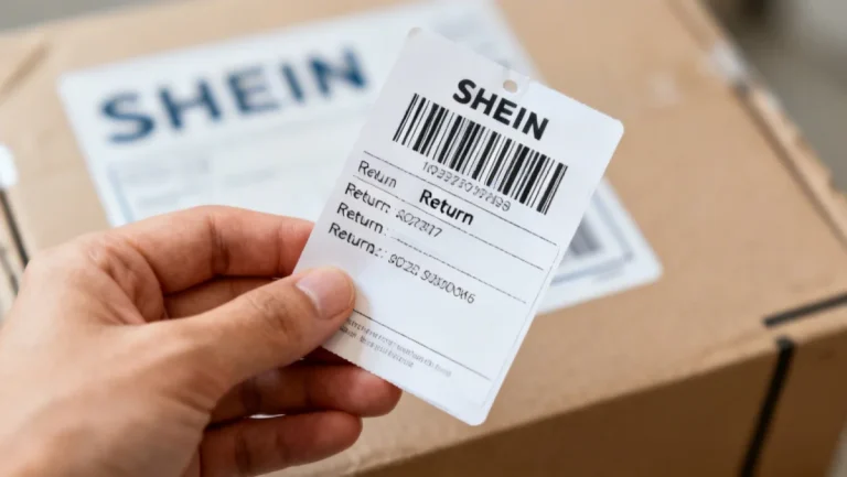 Shein Return Label: Printing Yours in Under 1 Minute for Quick Processing.
