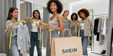Women using measuring tapes for Shein Size Guide Mastery to reduce returns