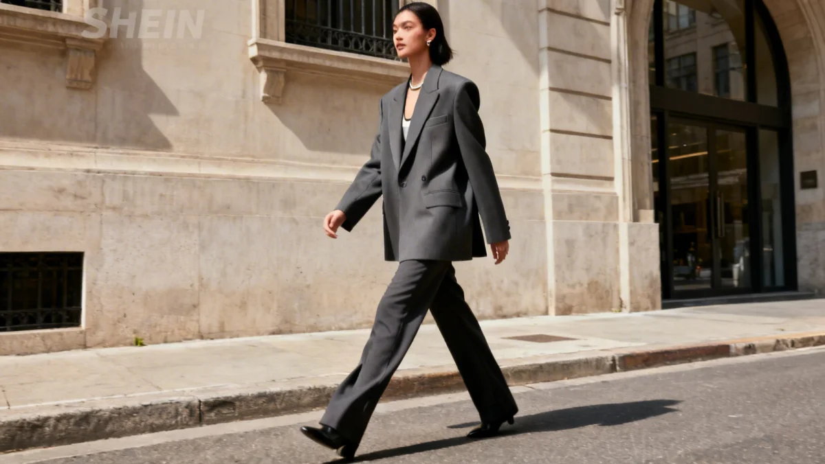 Shein's Latest Drop: 5 Key Pieces Driving US Fashion Conversations This Quarter - structured blazer