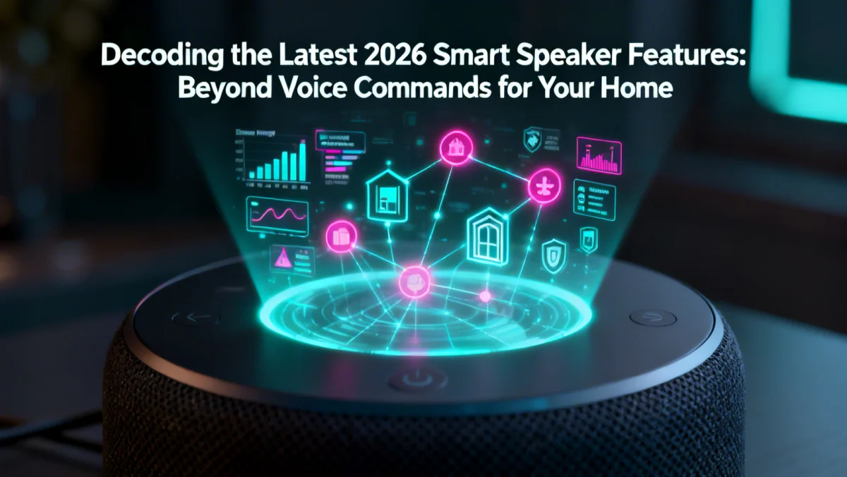 Smart speaker interface with holographic projection for home energy and security