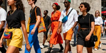 Summer 2026 street style trends emerging in major US cities, featuring diverse fashion.