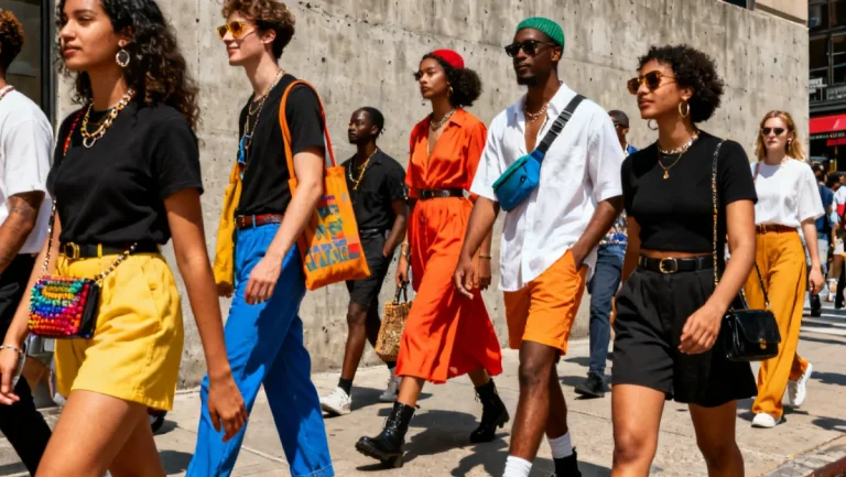 Summer 2026 street style trends emerging in major US cities, featuring diverse fashion.