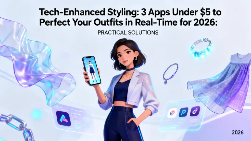 Tech-Enhanced Styling: 3 Apps Under $5 for 2026 Outfit Perfection