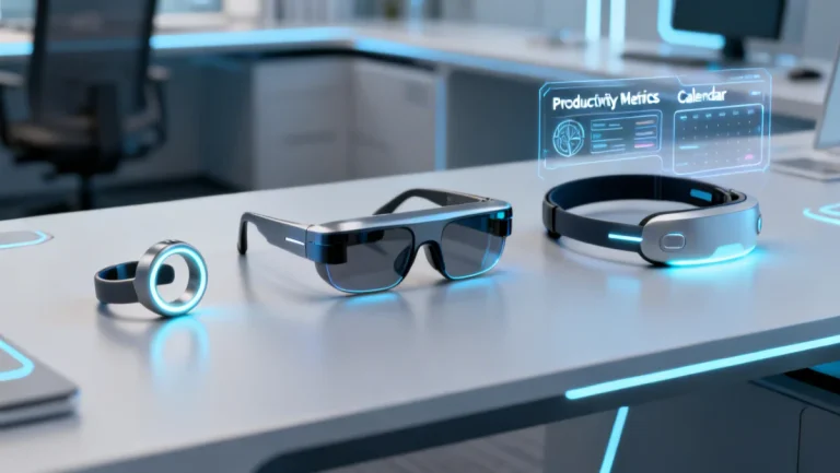 Three new wearable tech innovations designed to boost productivity by 20% this year.