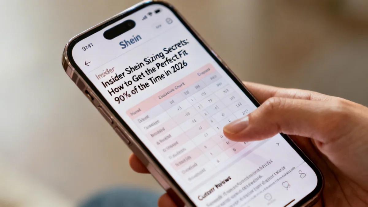 Shein app size chart and customer reviews