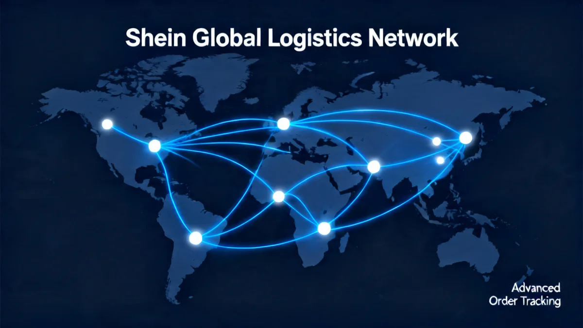 Global logistics network illustrating advanced Shein order tracking in 2026