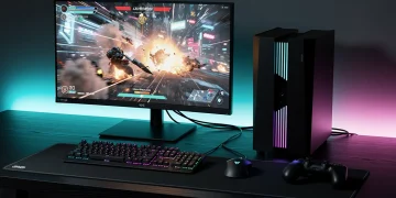 Next-Gen Gaming Consoles: 10 Performance Tweaks for a 120 FPS Experience - Gaming setup with console and monitor
