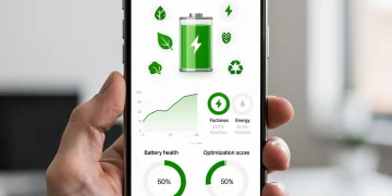 Smartphone battery optimization settings screen showing advanced power management options
