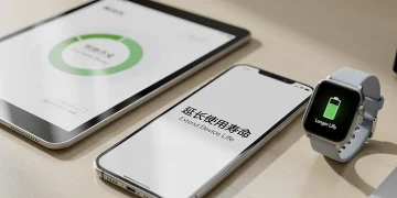 Financial Gains: Extending Tech Gadgets Lifespan by 12 Months Financial gains from extending tech gadgets lifespan by 12 months - smartphone tablet smartwatch on wooden desk