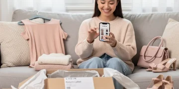 Shein return policy stress-free shopping experience on smartphone